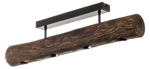 Lampa Sufitowa Envostar, Beam, ściemnialny, drewniany, salon, drewno
