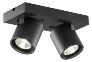 Lampa Sufitowa LIGHT-POINT, ściemnialny, czarny, salon, aluminium