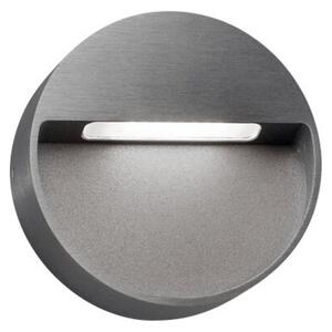 Lampa Ścienna LIGHT-POINT, ściemnialny, metaliczny, taras, aluminium