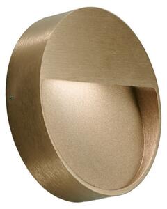 Lampa Ścienna LIGHT-POINT, ściemnialny, złoty | mosiężny, przedpokój, aluminium