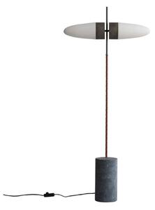 Lampa Podłogowa 101 COPENHAGEN, metaliczny, salon, szkło