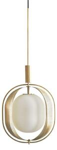 Lampa Wisząca 101 COPENHAGEN, złoty | mosiężny, salon, szkło