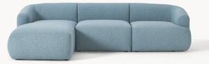 Narożna sofa modułowa Bouclé Sofia (3-osobowa)