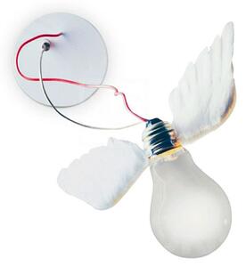 Lampa Ścienna Ingo Maurer, biały, salon, inny materiał