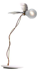 Lampa Stołowa Ingo Maurer, ściemnialny, biały, salon, inny materiał