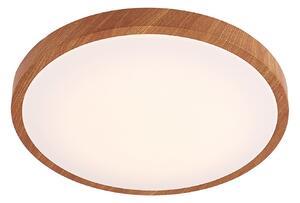 Lampa Sufitowa Lindby, Mynte, drewniany, salon, tworzywo sztuczne, nowoczesny