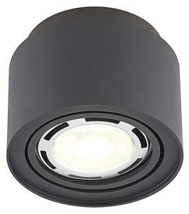 Lampa Sufitowa Arcchio, Walisa, ściemnialny, czarny, salon, aluminium, nowoczesny