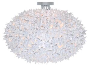 Lampa Sufitowa Kartell, Bloom C1, biały, salon, tworzywo sztuczne, design