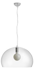 Lampa Wisząca Kartell, FL/Y, ściemnialny, transparentny, salon, tworzywo sztuczne, design