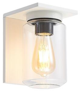 Zewnętrzna Lampa Lucande, Semka, ściemnialny, biały, taras, metal, nowoczesny