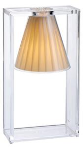 Lampa Stołowa Kartell, Light-Air, transparentny, salon, tworzywo sztuczne, design