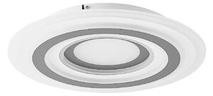 Lampa Sufitowa Lindby, Jazmina, ściemnialny, czarny, salon, tworzywo sztuczne, nowoczesny