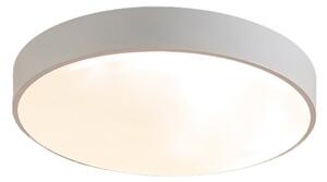 Lampa Sufitowa Lindby, Simera, ściemnialny, biały, salon, tworzywo sztuczne, nowoczesny