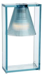 Lampa Stołowa Kartell, Light-Air, niebieski, salon, tworzywo sztuczne, design