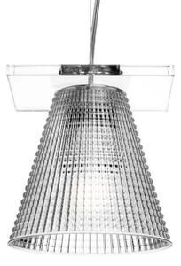 Lampa Wisząca Kartell, Light-Air, transparentny, salon, tworzywo sztuczne, design