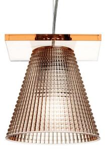 Lampa Wisząca Kartell, Light-Air, pudrowy róż, salon, tworzywo sztuczne, design