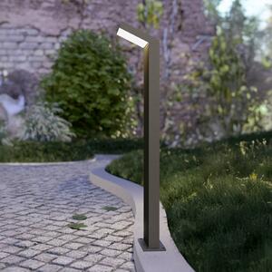 EGLO Słupek oświetleniowy LED GROTTAZZOLINA, czarna, wysokość 80 cm, IP65 GROTTAZZOLINA, czarny, aluminium