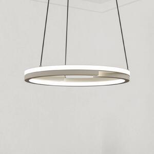 EGLO Lampa wisząca MEZZOMONTE, możliwość ściemniania, kremowy / amber, salon / jadalnia, metal