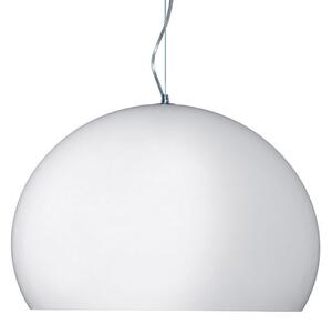 Lampa Wisząca Kartell, Small FL/Y, biały, salon, tworzywo sztuczne, design