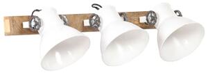 Industrialna lampa ścienna, biała, 65x25 cm, E27