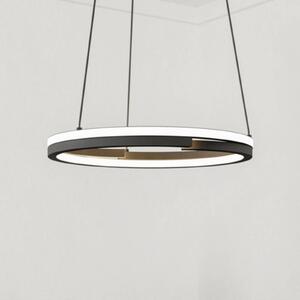 EGLO Lampa wisząca MEZZOMONTE, możliwość ściemniania, czarny, salon / jadalnia, metal