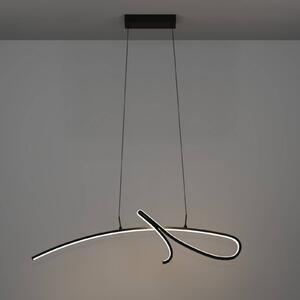 EGLO Lampa wisząca CARDONCITO, czarny, salon / jadalnia, metal