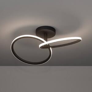 EGLO Lampa sufitowa CONGIUNTI, czarny, salon / jadalnia, metal