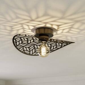 EGLO Lampa sufitowa SWABY, możliwość ściemniania, brązowy / mosiężny, salon / jadalnia, metal