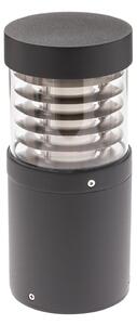 Zewnętrzna Lampa Lucande, Lucius, czarny, taras, aluminium, nowoczesny