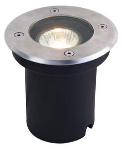 Zewnętrzna Lampa Lucande, Ava, ściemnialny, metaliczny, taras, stal szlachetna, nowoczesny