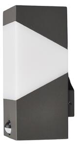 Zewnętrzna Lampa Lucande, Kiran, ściemnialny, czarny, taras, aluminium, nowoczesny