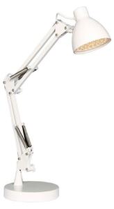 Lampa Stołowa Halo Design, biały, gabinet | pracownia, aluminium