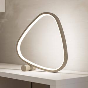EGLO Lampa stołowa LEPORANO, możliwość ściemniania, kremowy / amber, salon / jadalnia, metal
