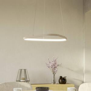 EGLO Lampa wisząca LEPORANO, kremowy / amber, salon / jadalnia, metal