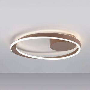 EGLO Lampa sufitowa CAMEROTA, możliwość ściemniania, brązowy / mosiężny, salon / jadalnia, metal
