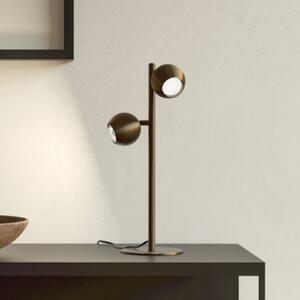 EGLO Lampa stołowa BIMEDA 1, brązowy / mosiężny, salon / jadalnia, metal