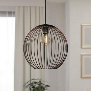 EGLO Lampa wisząca ALMANZORA, możliwość ściemniania, czarny, salon / jadalnia, metal