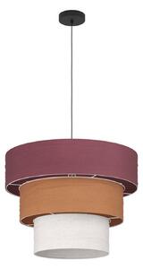 EGLO Lampa wisząca PAROGNO, możliwość ściemniania, multikolor, salon / jadalnia, tkanina / materiał / jedwab