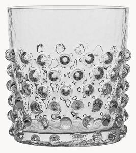 Szklanka ze szkła dmuchanego Hobnail, 2 szt