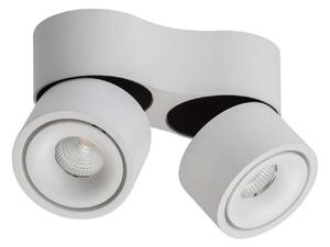 Lampa Sufitowa ANTIDARK, ściemnialny, biały, salon, aluminium