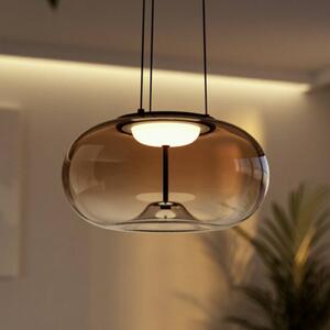 EGLO Lampa wisząca OPTICA 1, brązowy / rdzawy, salon / jadalnia, metal