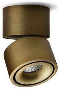 Lampa Sufitowa ANTIDARK, ściemnialny, złoty | mosiężny, salon, aluminium