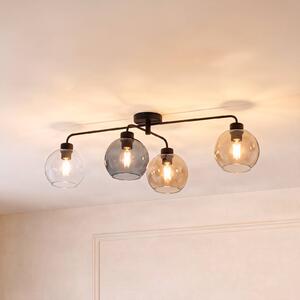 Lampa sufitowa Cubus TK Lighting, możliwość ściemniania, przezroczysty / transparentny, salon / jadalnia, szkło, nowoczesny