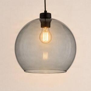 Lampa wisząca szklana Cubus TK Lighting, możliwość ściemniania, czarny, salon / jadalnia, szkło, nowoczesny