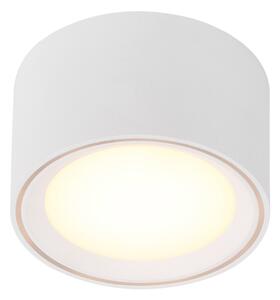 Lampa Sufitowa Nordlux, Fallon, ściemnialny, biały, salon, metal, nowoczesny
