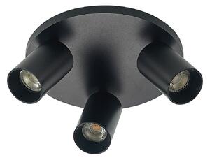 Lampa Sufitowa Arcchio, Brinja, ściemnialny, czarny, przedpokój, aluminium, nowoczesny