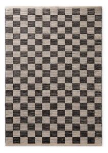 Czarno-kremowy ręcznie tkany dwustronny dywan z mieszanki juty 120x170 cm Rex – Hanse Home