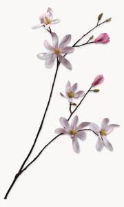 Komplet sztucznych kwiatów dekoracyjnych Magnolia, 2 elem
