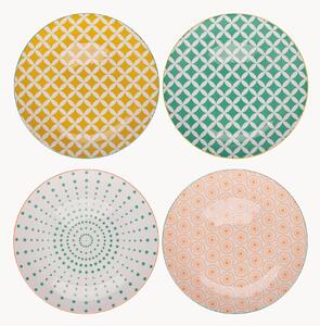 Komplet talerzy z porcelany Confusion, 4 elem