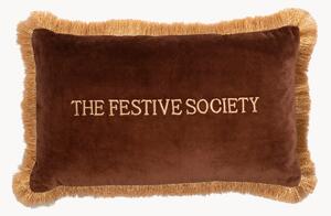 Poduszka dekoracyjna z aksamitu The Festive Society